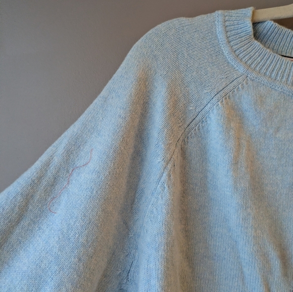 Tommy Hilfiger Blue Polar Bear Sweater M - Picture 3 of 11